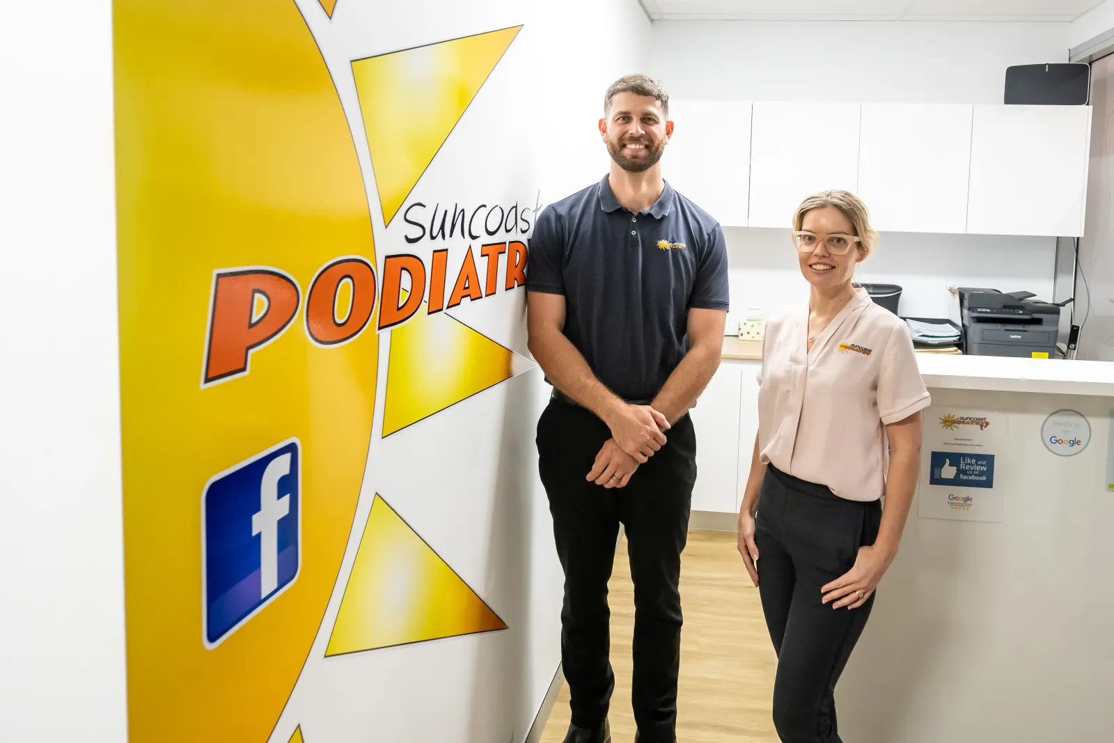 Suncoast Podiatry clinicians at the Bli Bli clinic