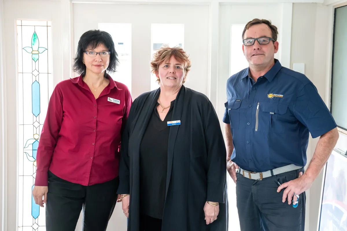 Suncoast Podiatry team at the Cooroy clinic