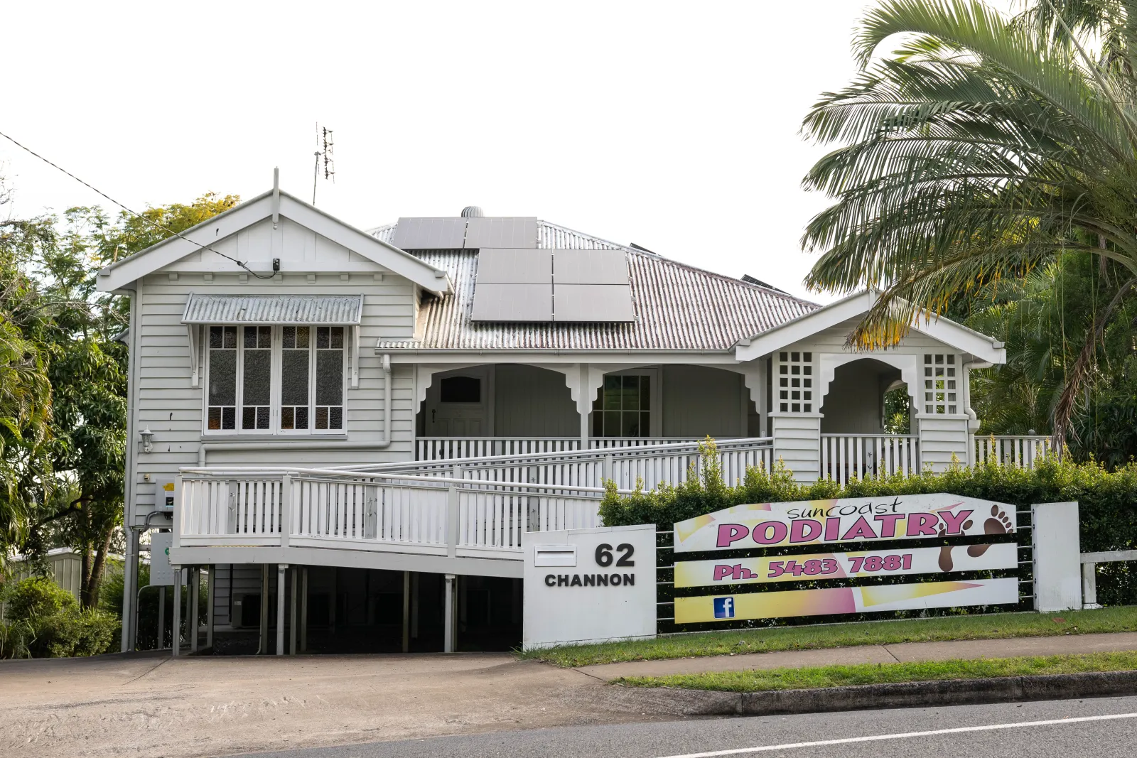 Suncoast Podiatry clinic at 62 Channon Street, Gympie